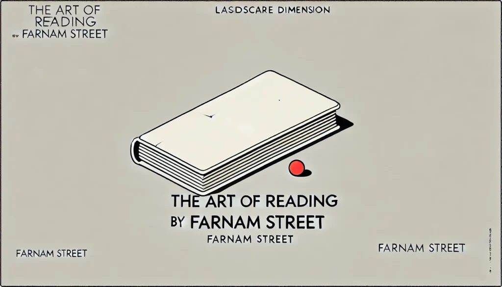 The Art of Reading by Farnam Street