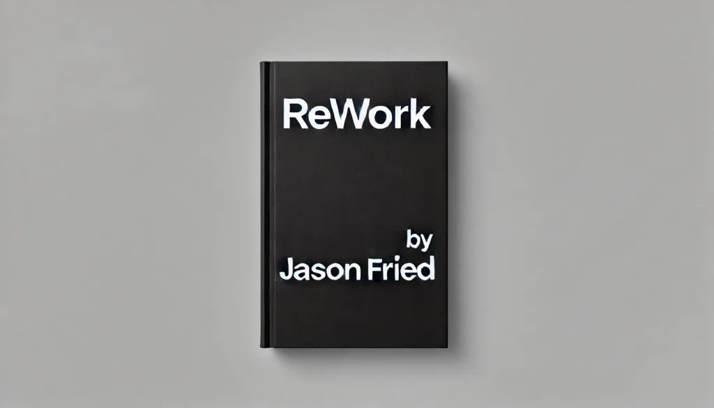 Rework by Jason Fried and David Heinemeier Hansson