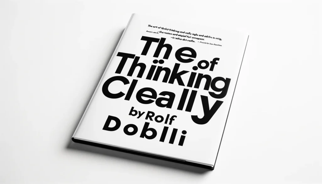 The Art of Thinking Clearly by Rolf Dobelli