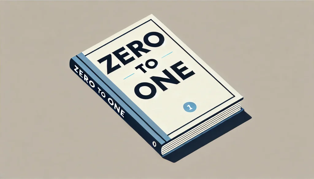 Zero to One by Peter Thiel with Blake Masters